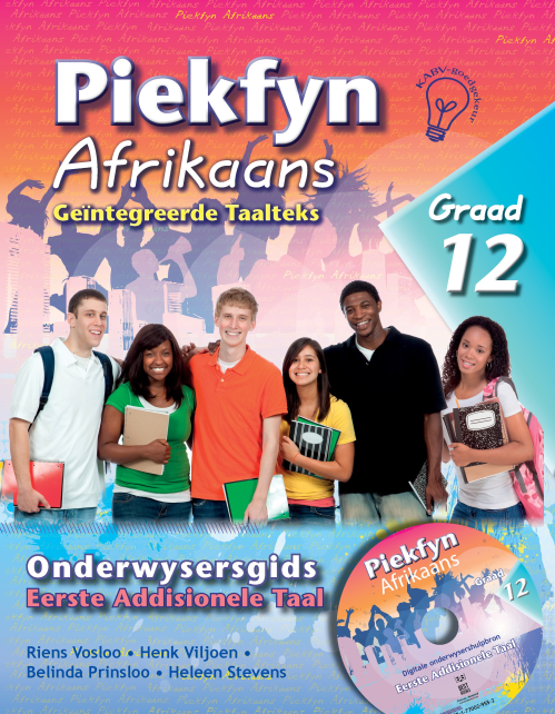 NB Uitgewers | Piekfyn Afrikaans Onderwysersgids Graad 12 Eerste ...